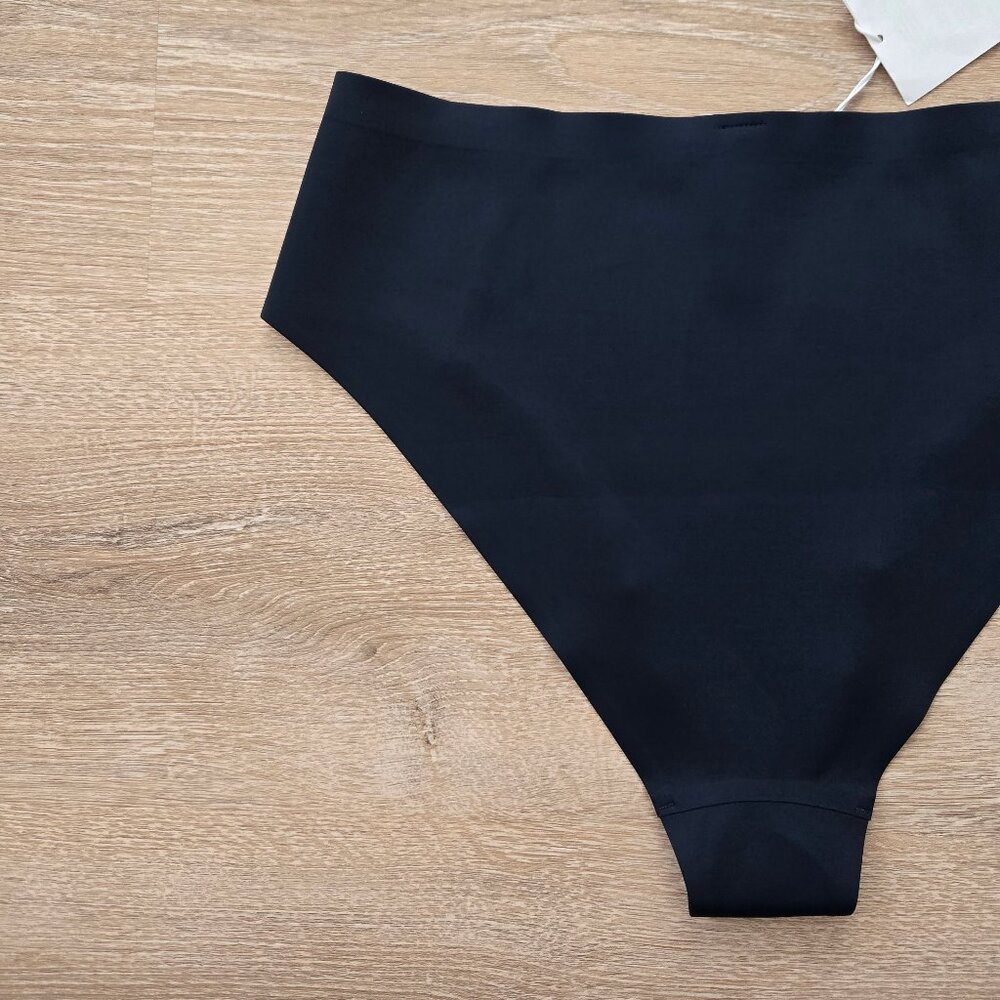 COS High-Waisted Bikini Briefs NWT Womens (Navy) Ink Blue Size 8 New With Tags - Picture 9 of 16
